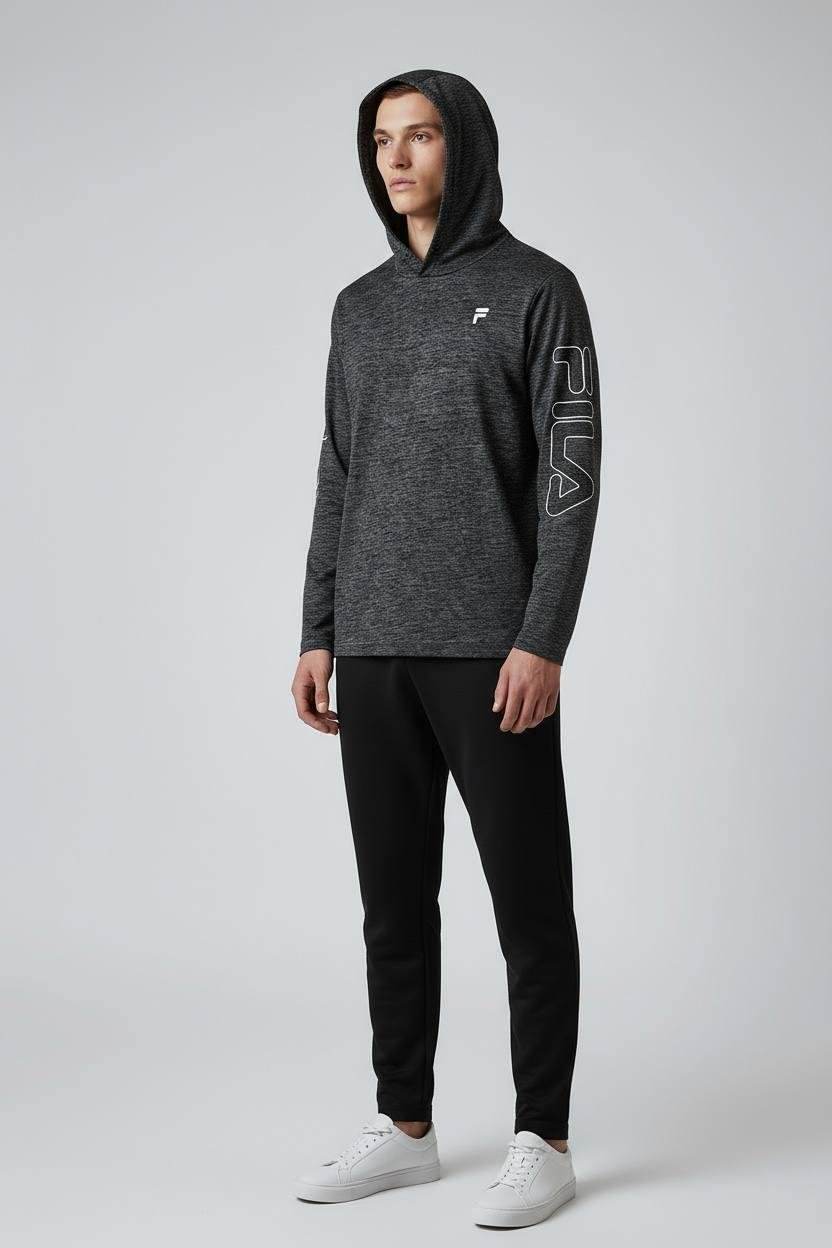 Худи Fila 14/16 лет 158-164 см Серый