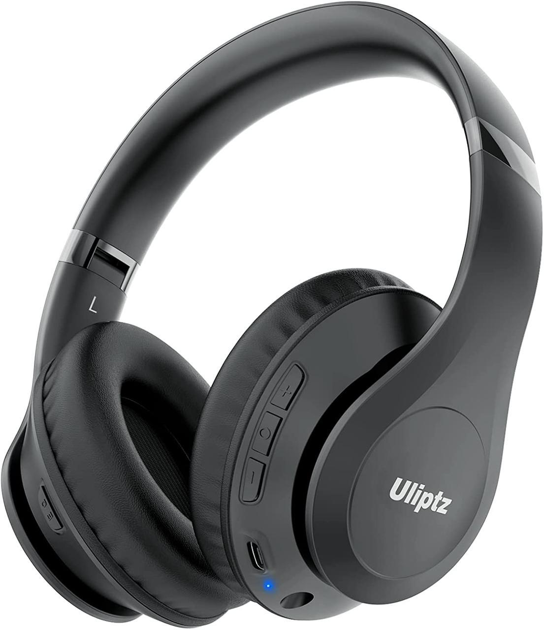 Наушники беспроводные Bluetooth Uliptz Черный
