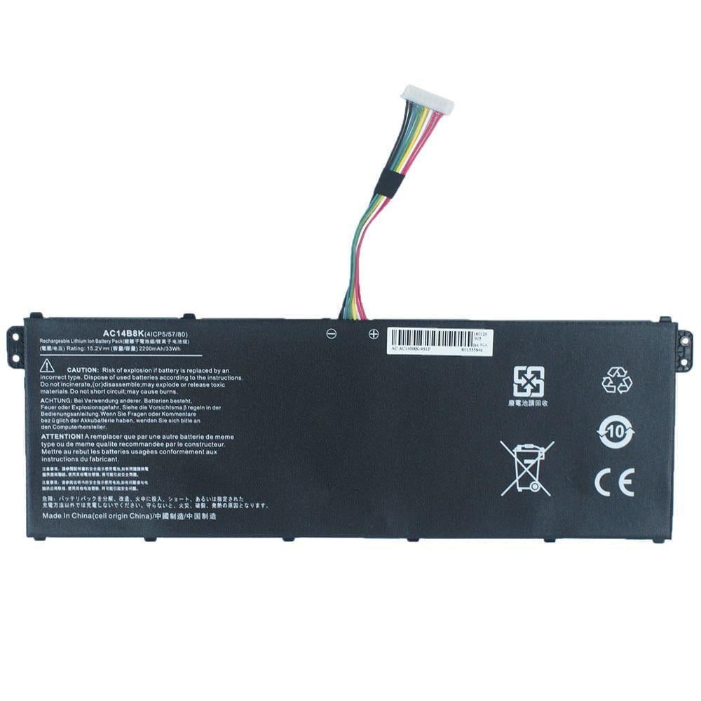 Аккумулятор для ноутбука Acer ASPIRE A515-51G 2200 mAh 15,2V (124702)