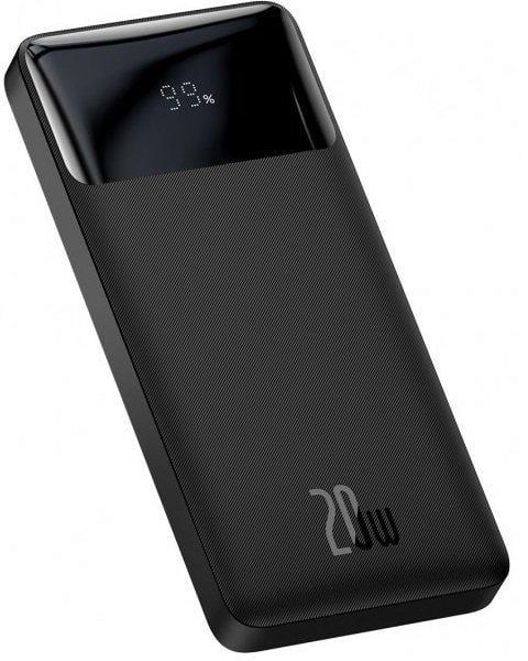 Аккумулятор универсальный Baseus 10000 mAh Digital Display 20W Black