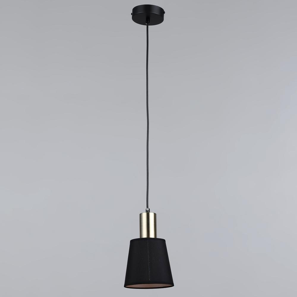 Люстра подвесная Light House SRS-19708/1H BK+AB Черный/Бронзовый