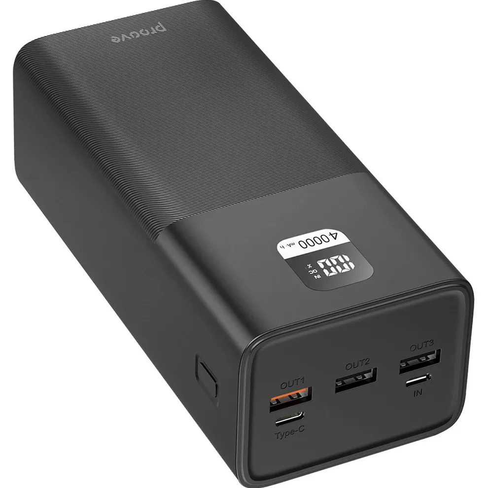 Внешний аккумулятор Power Bank Proove Giant 40000mAh 100W Black - фото 3