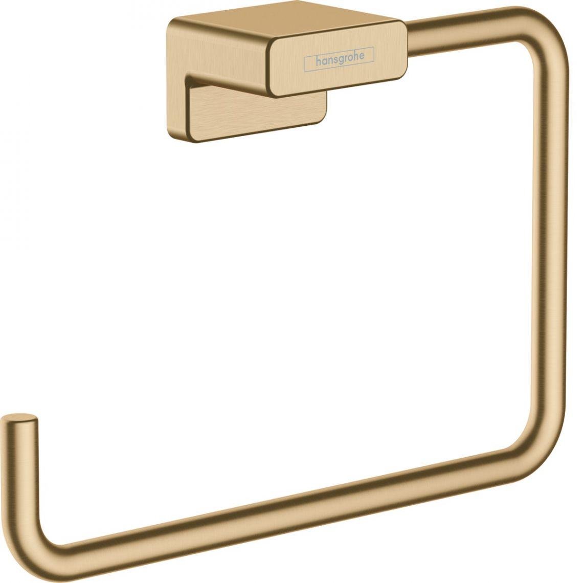 Держатель-кольцо для полотенец Hansgrohe AddStoris Brushed Bronze (41754140)