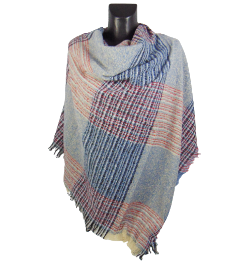 Платок в клетку Cashmere 31-3 Разноцветный (1688045861)