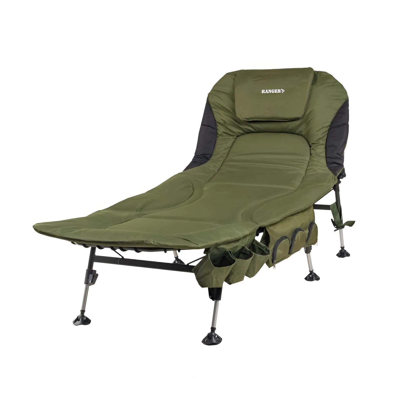 Розкладачка для кемпінгу Ranger Campfeuer 30-40х200х85 см Зелений (RA5507) - фото 3 Розкладачка для кемпінгу Ranger Campfeuer 30-40х200х85 см Зелений (RA5507) - фото 3