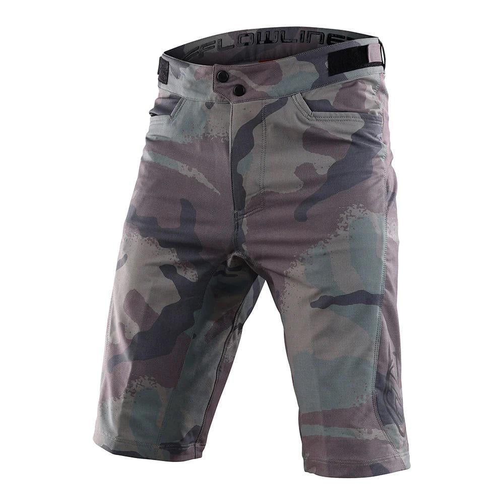 Велошорты TLD FLOWLINE SHORT SHELL S Camo Woodland (30)