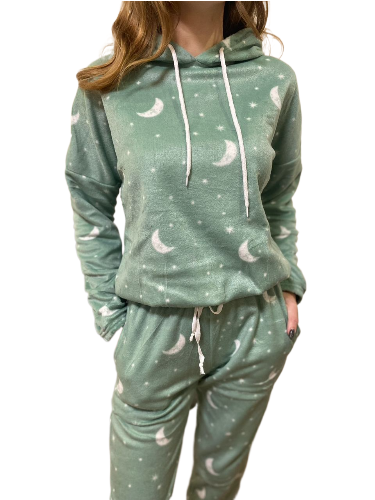 Піжама жіноча Moon S Блакитний (58-67-П-M-Бл-S) Піжама жіноча Moon S Блакитний (58-67-П-M-Бл-S)