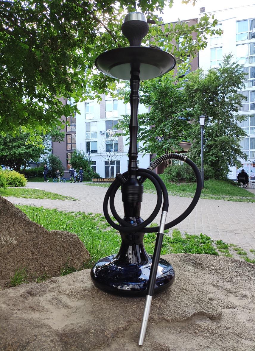 Кальян Hookah Infinity 2018 Aswad Plus 78 см на 1 персону Black