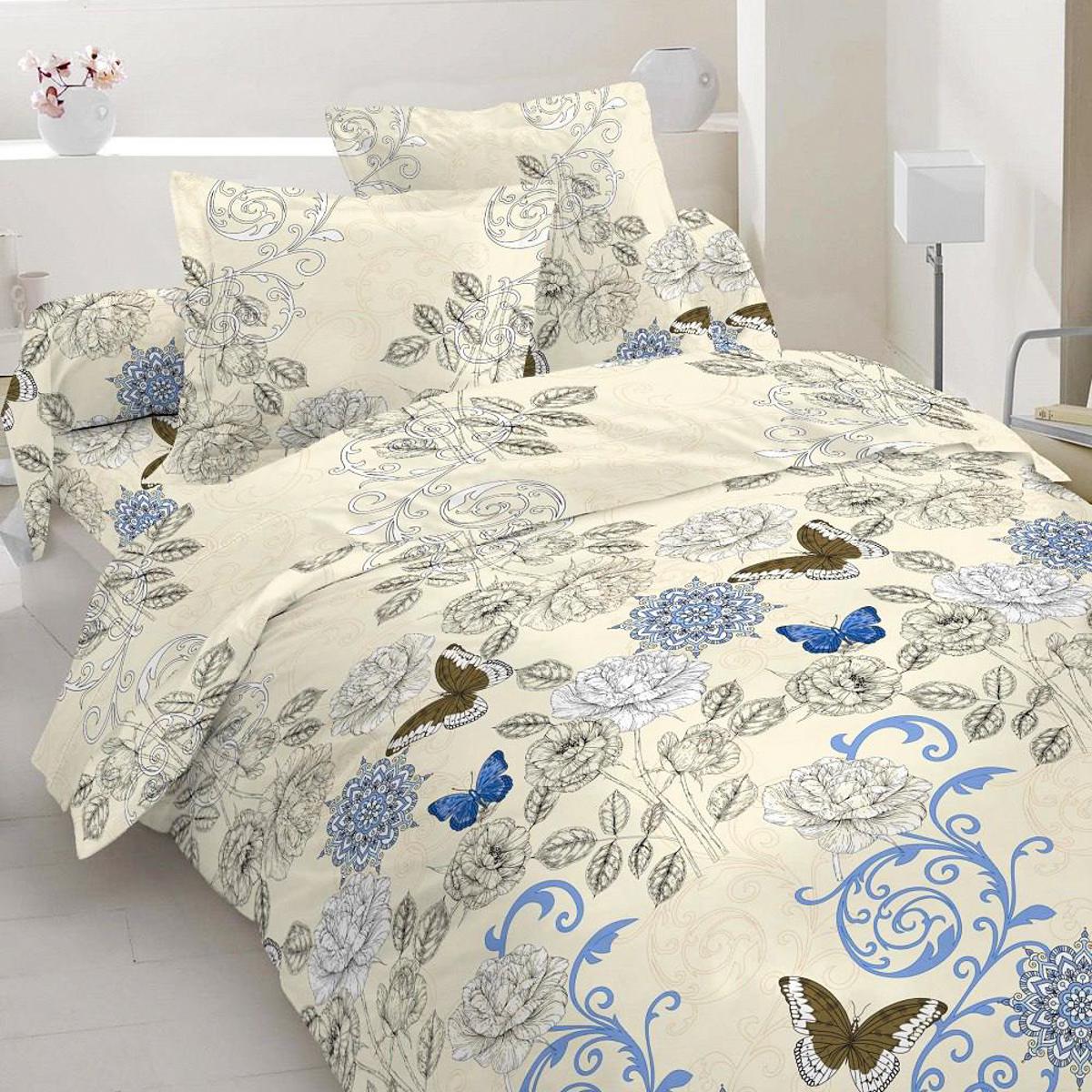 Комплект постельного белья Vital Textile BLс-807-70 бязь голд семейный 2х150х220 см (32926266)