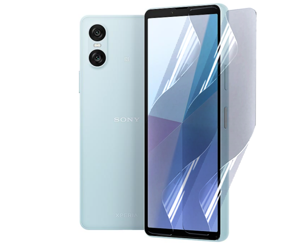 Противоударная гидрогелевая пленка Hydrogel Film для Sony Xperia 10 VI, Transparent