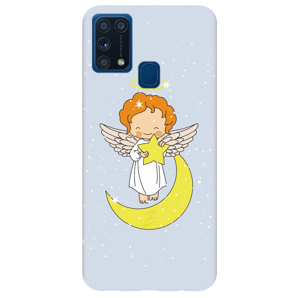 Силиконовый чехол Zorrov для Samsung Galaxy M31 - Angel (14190040114098439) - фото 1