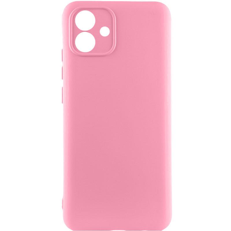 Противоударный чехол Silicone Cover Lakshmi Full Camera (A) для Samsung Galaxy A04e Розовый / Pink