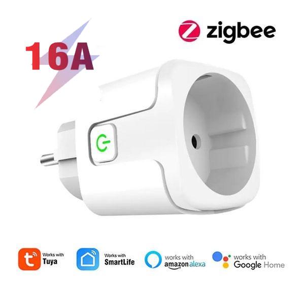 Розумна розетка Zigbee 3.0 з ватметром Tuya/Smart Life 16А - фото 8 Розумна розетка Zigbee 3.0 з ватметром Tuya/Smart Life 16А - фото 8