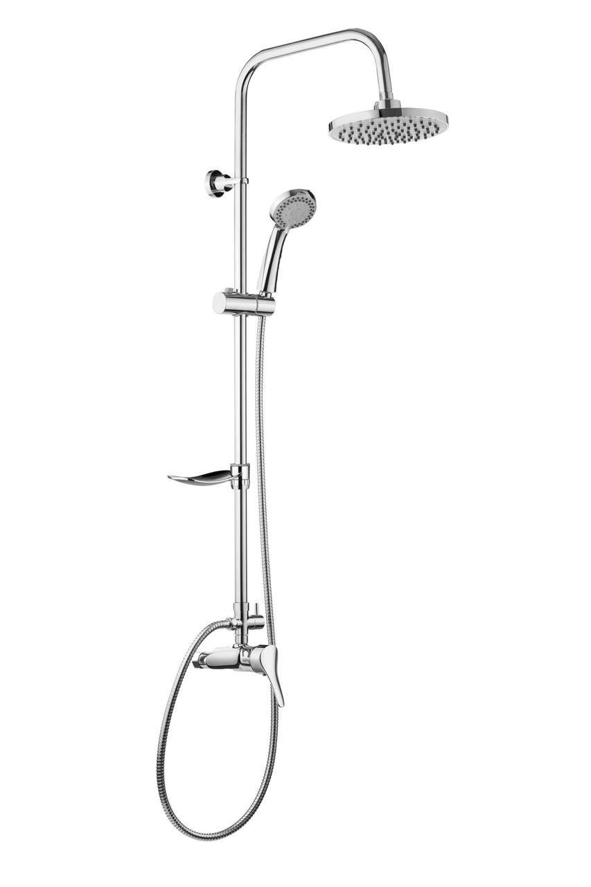 Душевая колонна Neo Joko Round NBJ_01RK с круглой лейкой (27879315)