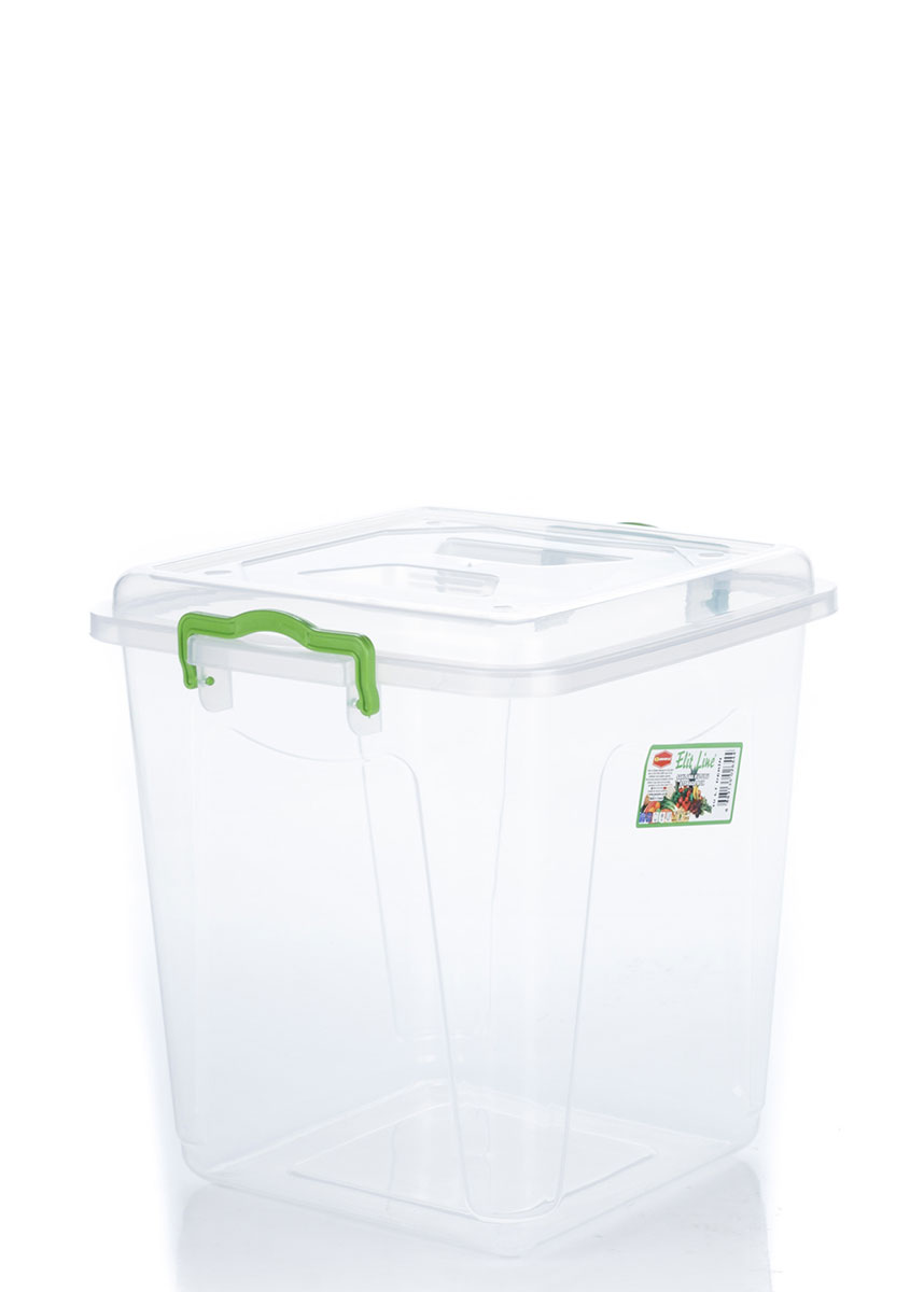 Контейнер для зберігання Senyayla 10 л квадратний Прозорий (2654)
