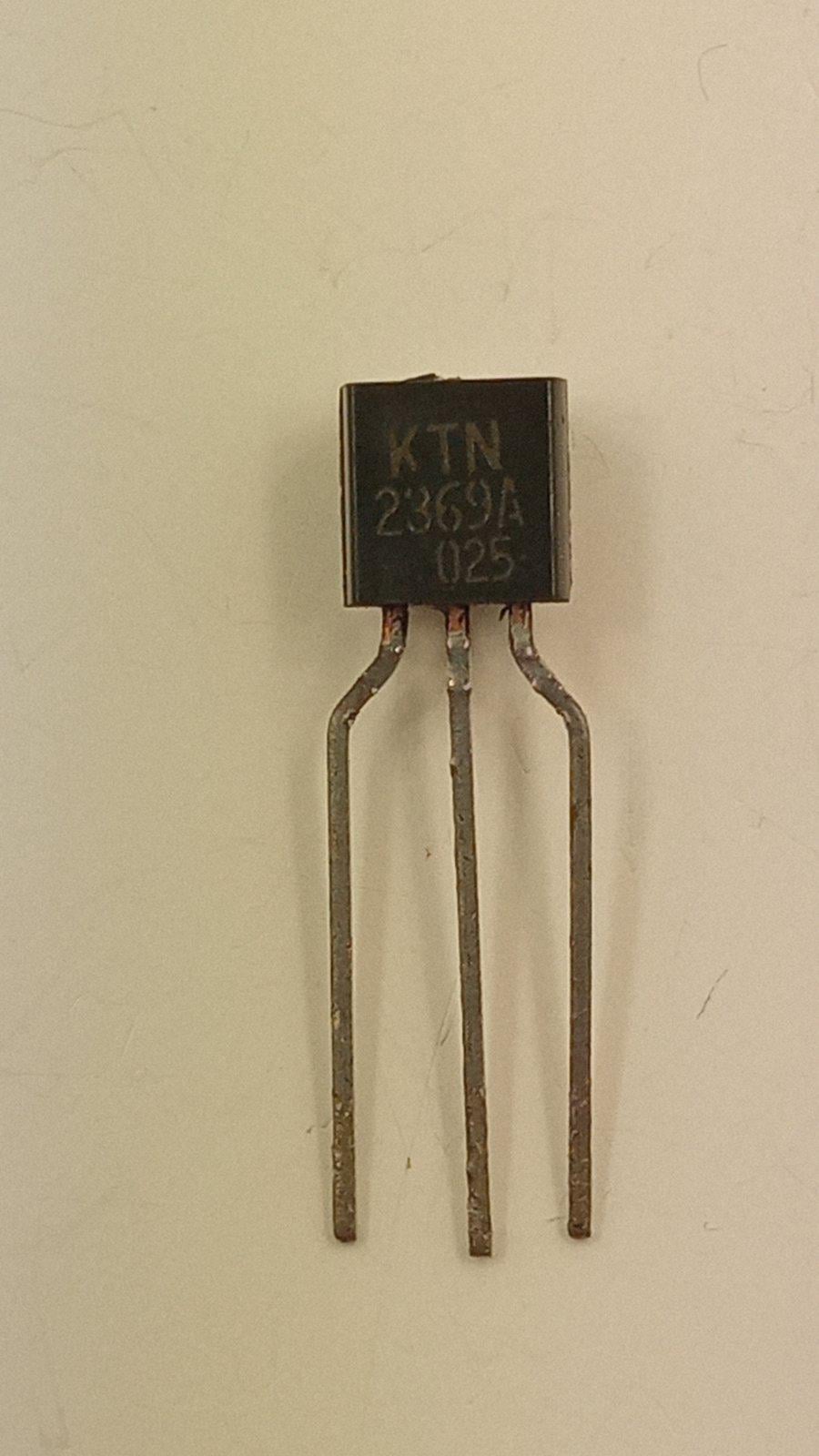 Транзистор KTN2369A npn 40V 0 5A 0 625W TO-92 (15117)