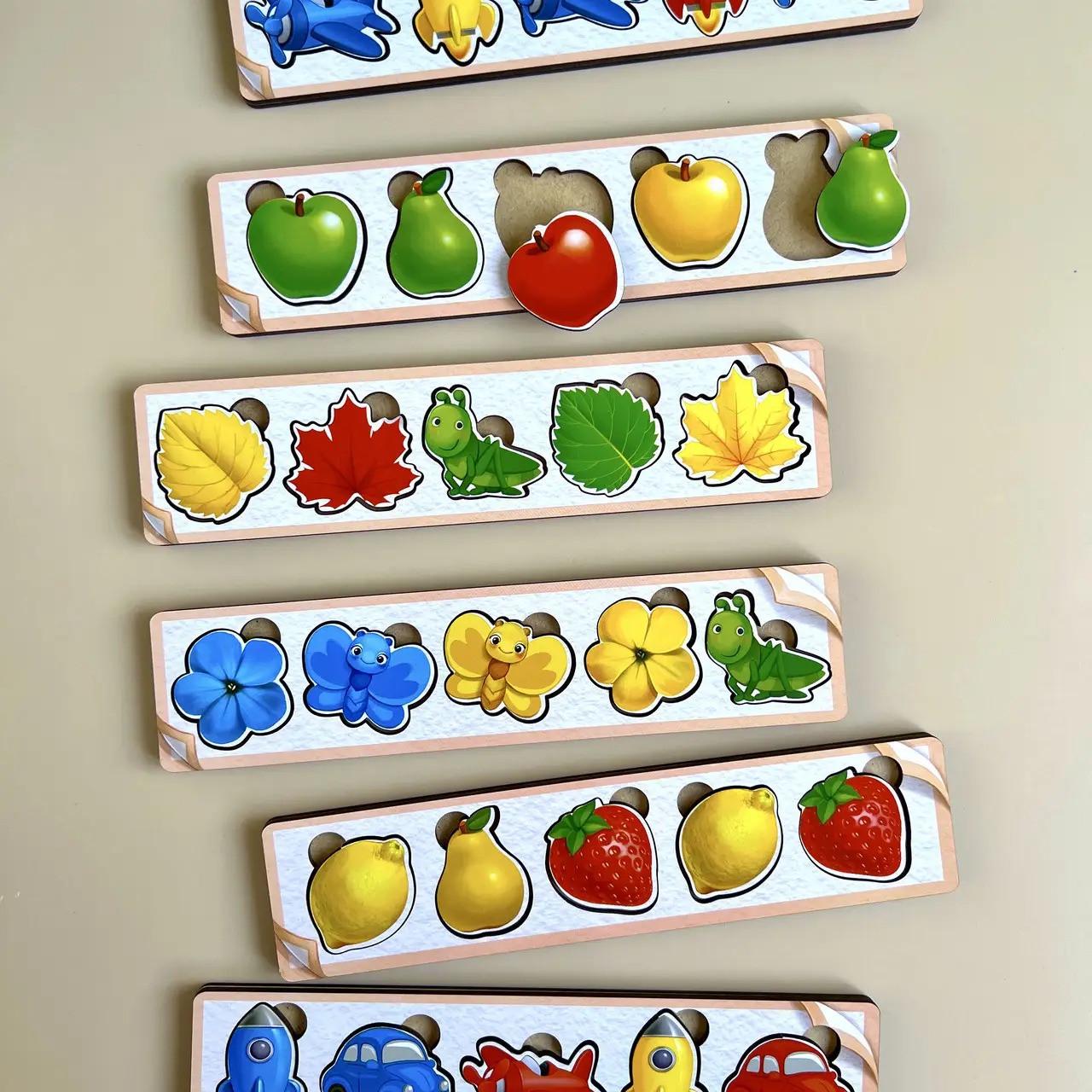 Игра сортер деревянная Ubumblebees Волшебный Комодик настольная - фото 4