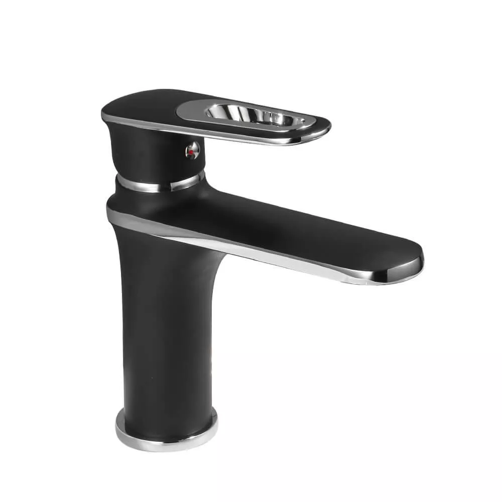 Смеситель для умывальника Frap F1049-6 Черный/Хром (1040772)