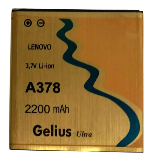 Аккумулятор Gelius Ultra для Lenovo A378 2200 mAh (000021156) Аккумулятор Gelius Ultra для Lenovo A378 2200 mAh (000021156)
