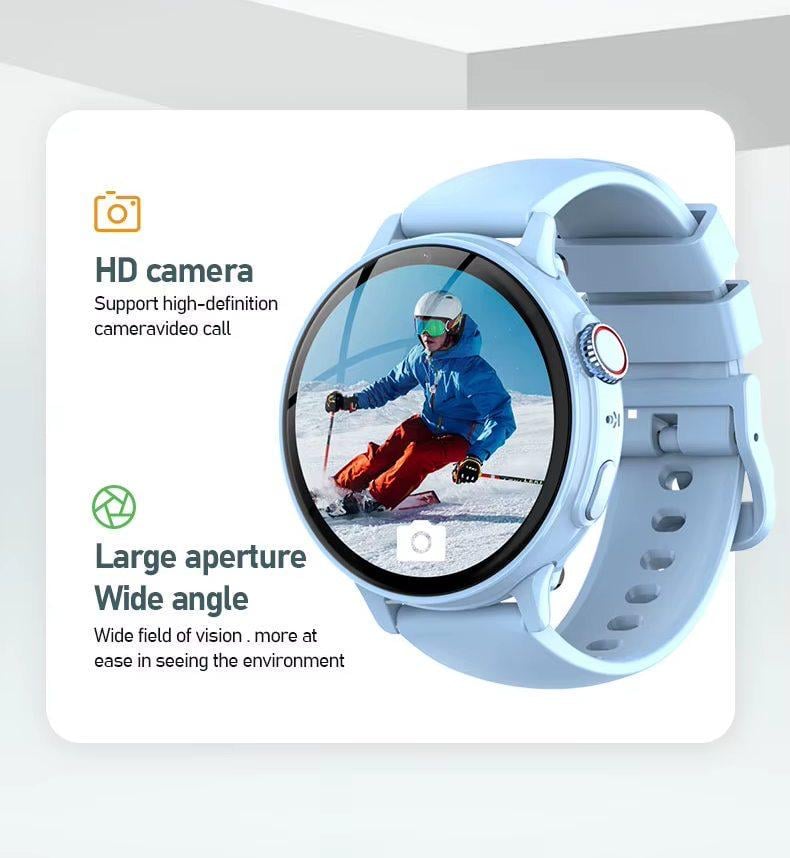 Смарт-годинник/телефон дитячий Lemfo M44 з GPS відстеженням/відеозв'язком/кнопкою SOS/українською мовою/4G Рожевий (9798676) - фото 6 Смарт-годинник/телефон дитячий Lemfo M44 з GPS відстеженням/відеозв'язком/кнопкою SOS/українською мовою/4G Рожевий (9798676) - фото 6