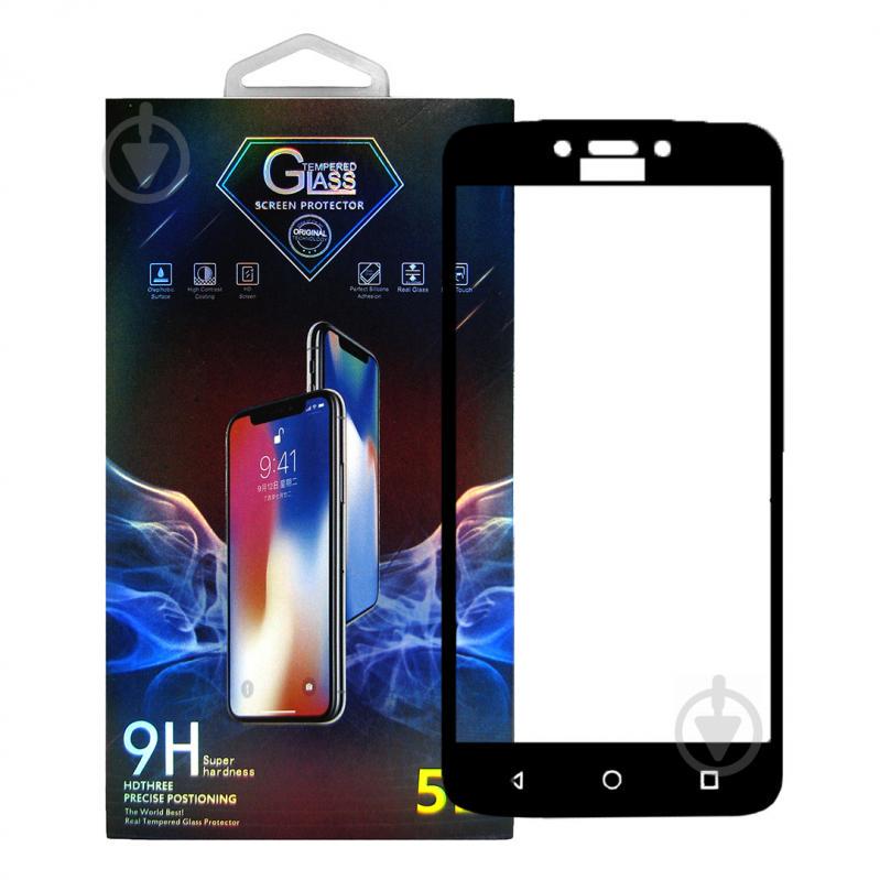 Защитное стекло Premium Glass 5D Side Glue для Motorola Moto C Plus Black (arbc6135)