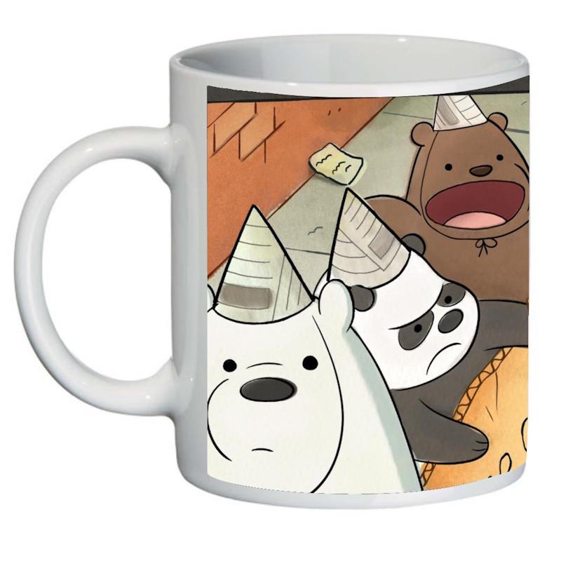 Чашка с принтом Вся правда о медведях WBB-0012 (2181713307)