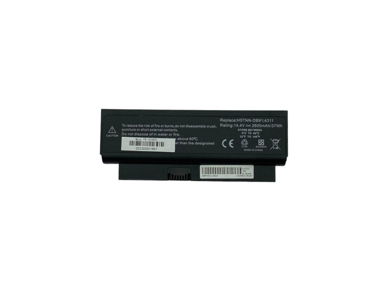 Аккумулятор для ноутбука HP Compaq HSTNN-DB91 ProBook 4310s 14,4V 2600 mAh OEM Black