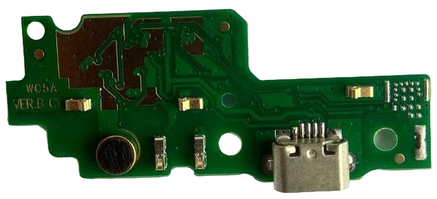Разъем зарядки Charge Connector для Huawei Y6 II с коннектором зарядки (000046233)