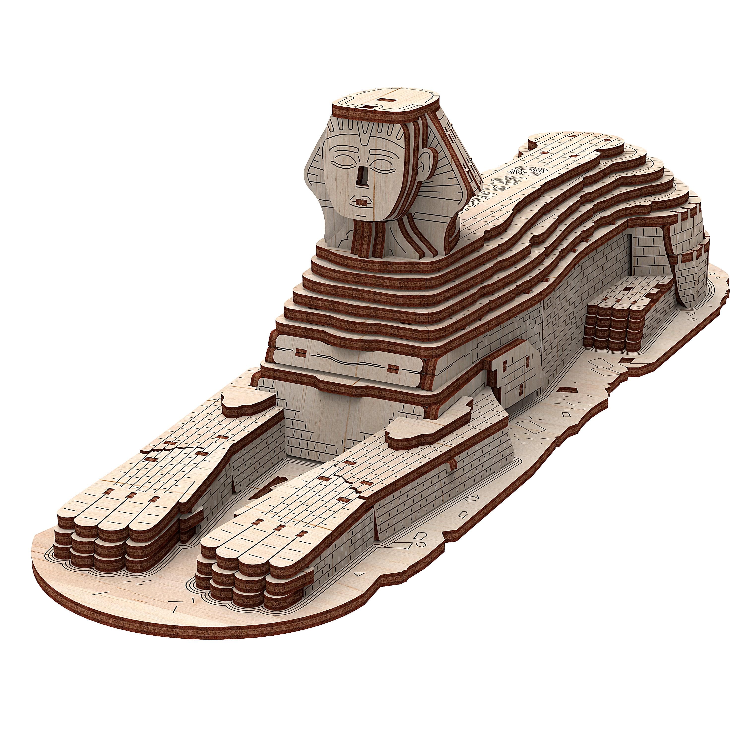 Конструктор деревянный Mr.Playwood Большой Сфинкс (10415) Конструктор деревянный Mr.Playwood Большой Сфинкс (10415)