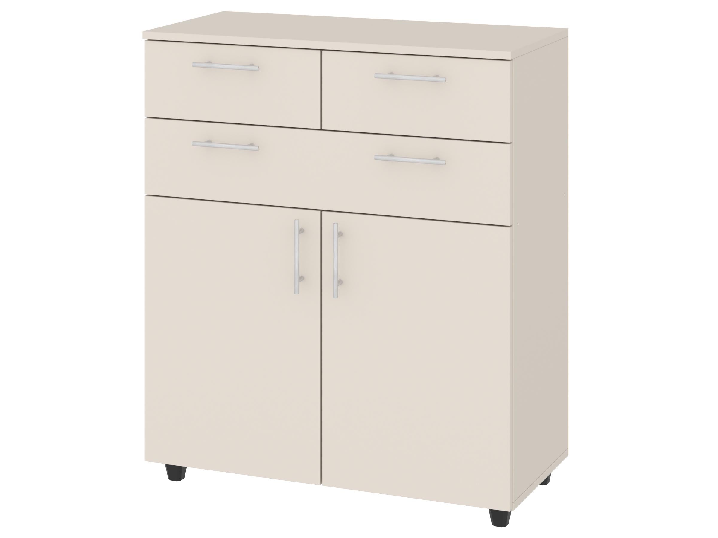 Комод с ящиками PEHOTIN К-3+2 ДСП 80х38х94 см Кашемир (PN-100469)