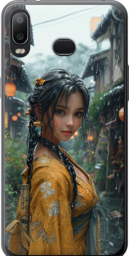Чехол на Samsung Galaxy A6s Anime-girl (6133u-1604-42517)