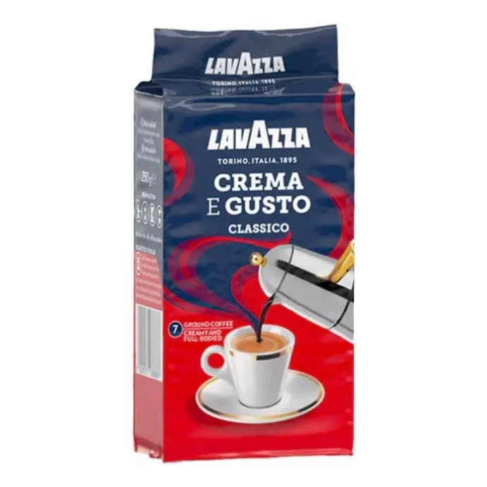 Кофе молотый Lavazza Crema E Gusto 250 г (1657102751) Кофе молотый Lavazza Crema E Gusto 250 г (1657102751)
