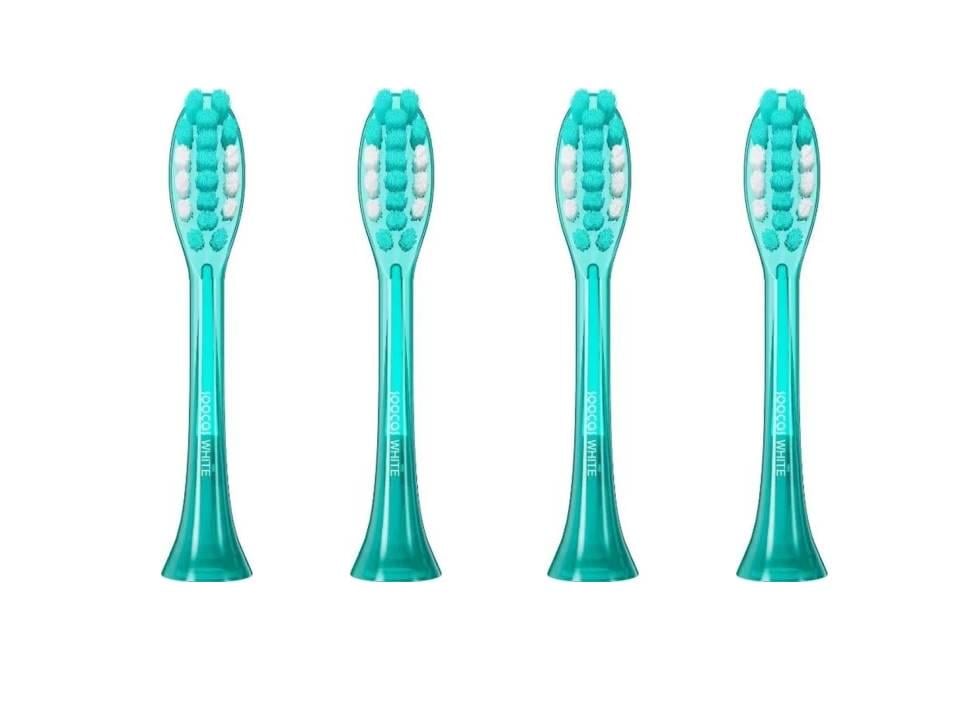 Насадки для зубної щітки Soocas Spark-Brush Whitening W01 4 шт Green