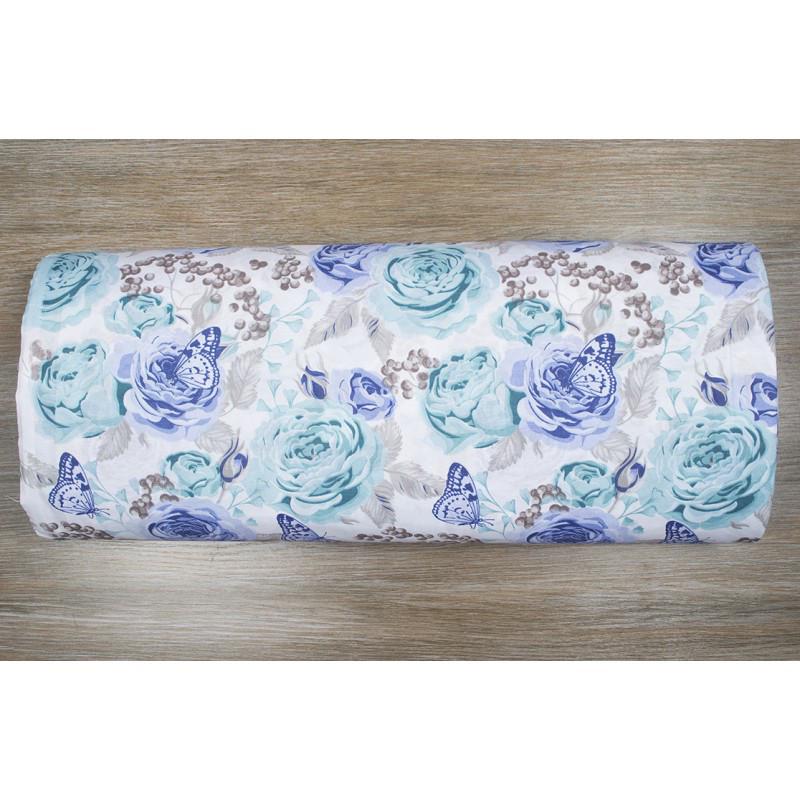 Ткань ранфорс Prestige Sandra 12049 30 м/пог 240 см Бирюзовый (2000022188647)