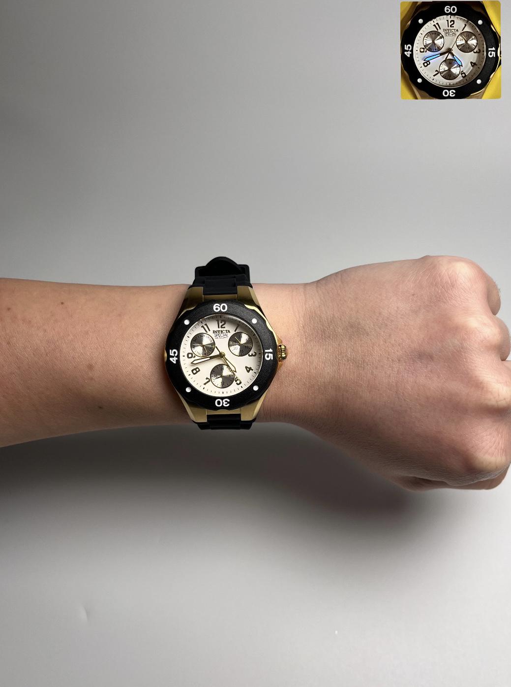 Наручные часы женские Invicta 18797 Angel Collection Черный (24064211) - фото 9 Наручные часы женские Invicta 18797 Angel Collection Черный (24064211) - фото 9