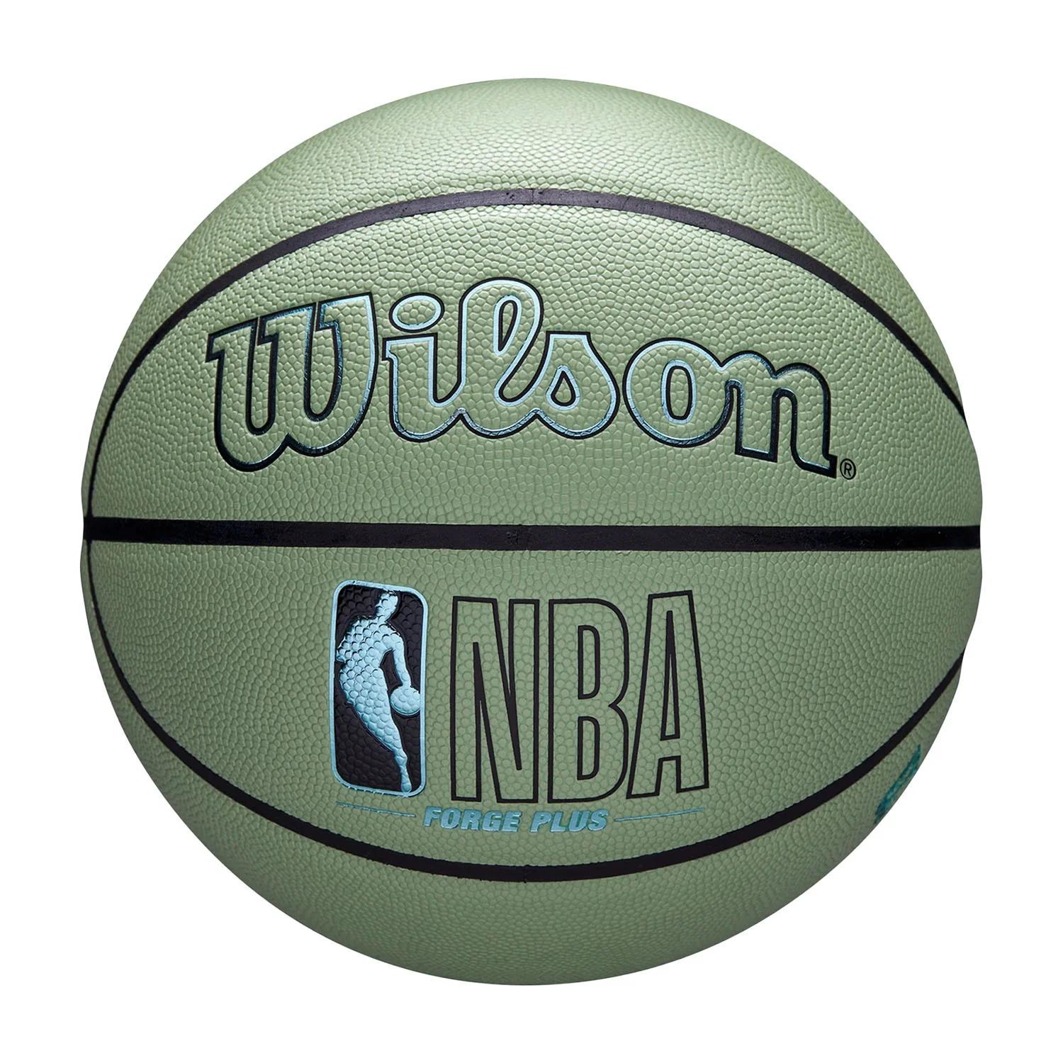 Баскетбольный мяч Wilson NBA FORGE PLUS ECO BSKT size 7 Green (WZ2010902XB7)