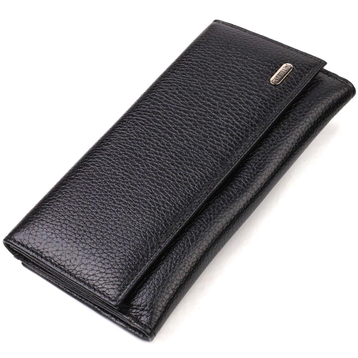 Портмоне шкіряне Canpellini 21856 Чорний (55635)