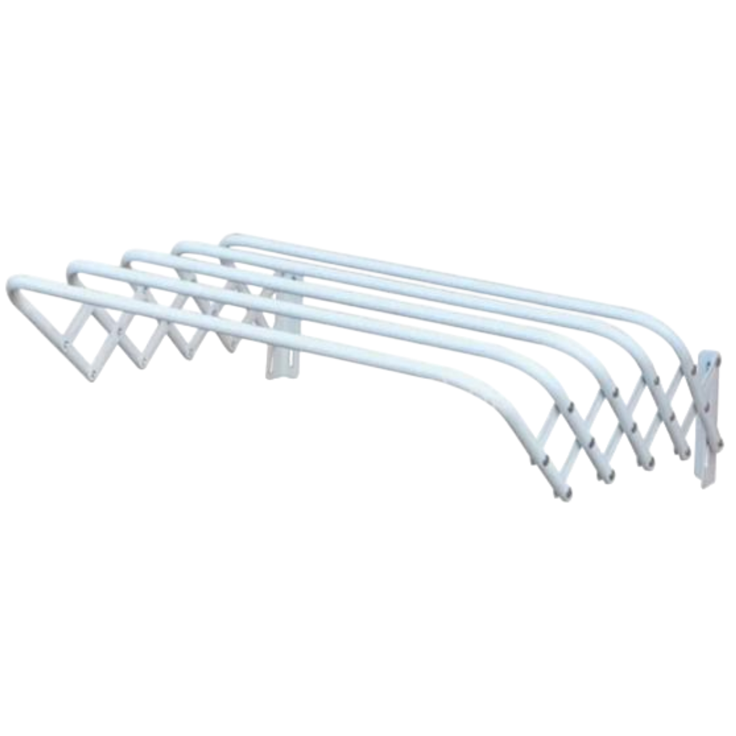 Сушарка настінна для білизни Sun 80 см металева зі складним механізмом до 10 кг Білий (147-46-30148) Сушарка настінна для білизни Sun 80 см металева зі складним механізмом до 10 кг Білий (147-46-30148)