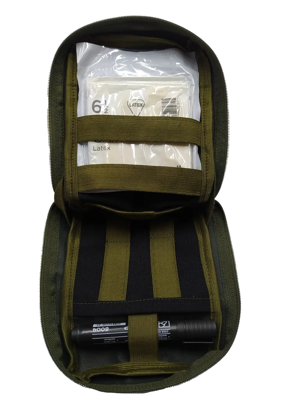 Подсумок М&М аптечка 160х200 мм Хаки (213250) - фото 3 Подсумок М&М аптечка 160х200 мм Хаки (213250) - фото 3