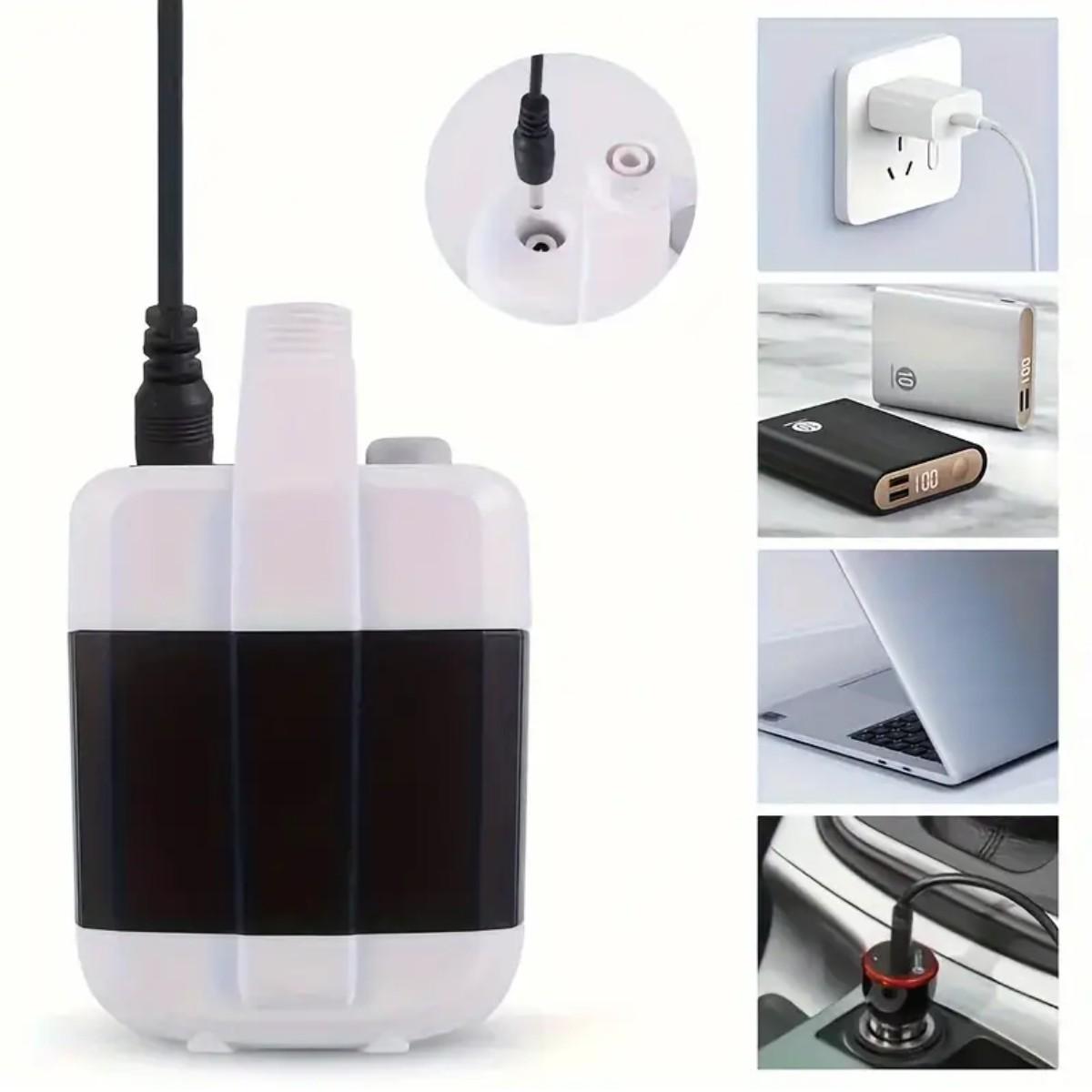 Душ портативный Portable Outdoor Shower с аккумулятором USB зарядкой и pvc шлангом - фото 2 Душ портативный Portable Outdoor Shower с аккумулятором USB зарядкой и pvc шлангом - фото 2