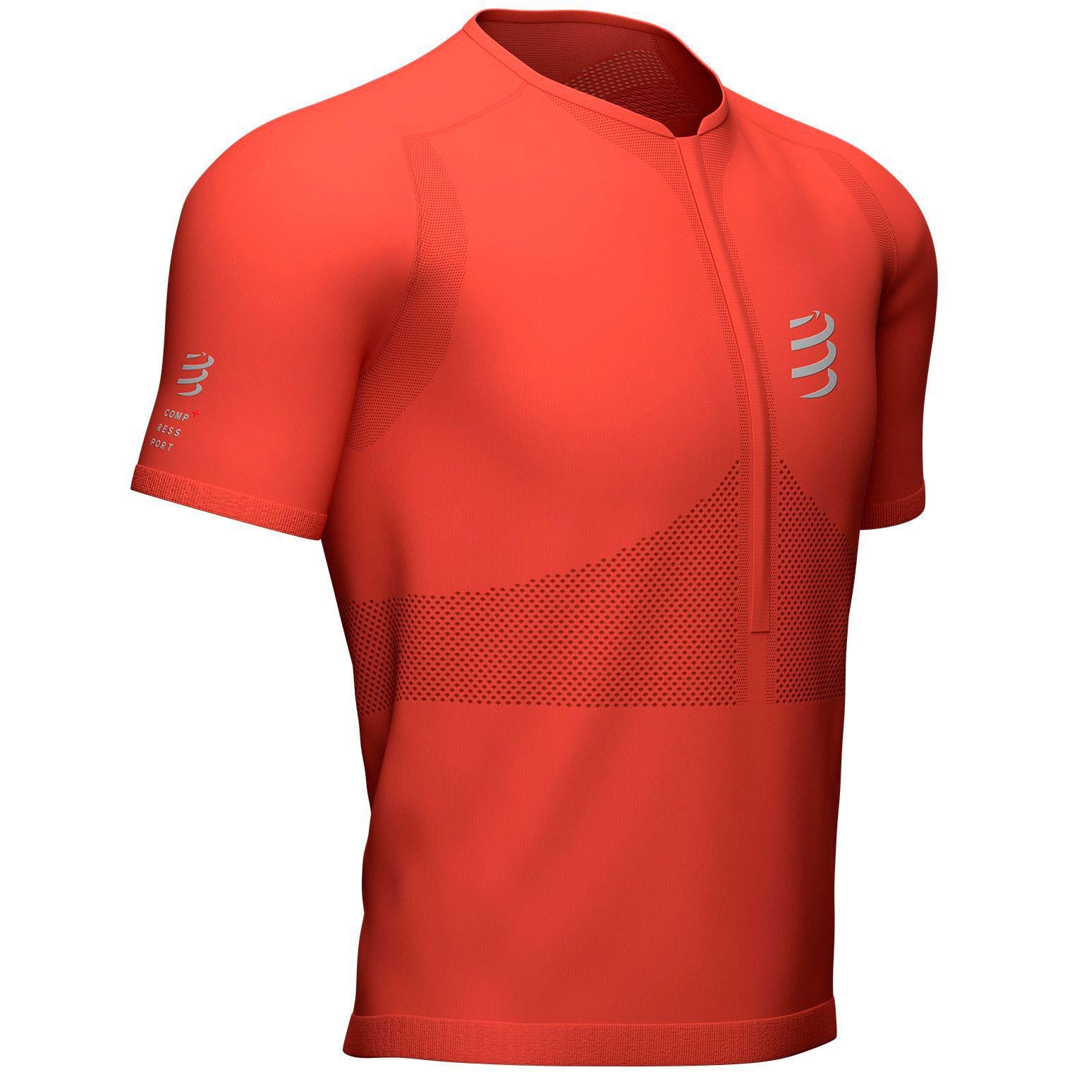 Футболка беговая Trail Half-Zip Fitted SS Top М Red Clay (d4178186)