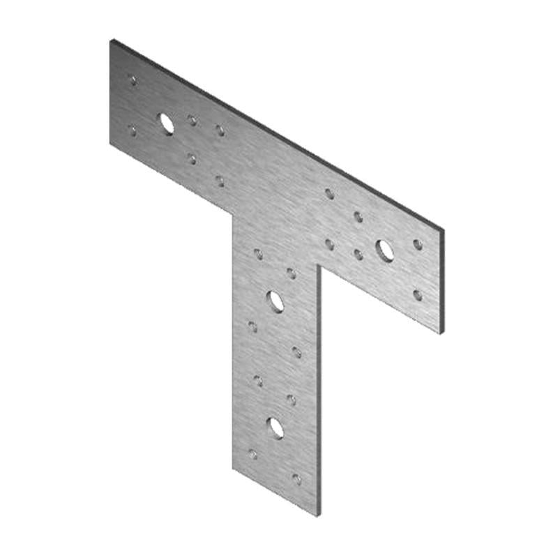 Кутник T-типу Metalvis 150х100x40x2,5 мм оцинкований перфорований 1 шт. (3MU0041A50A004020T)