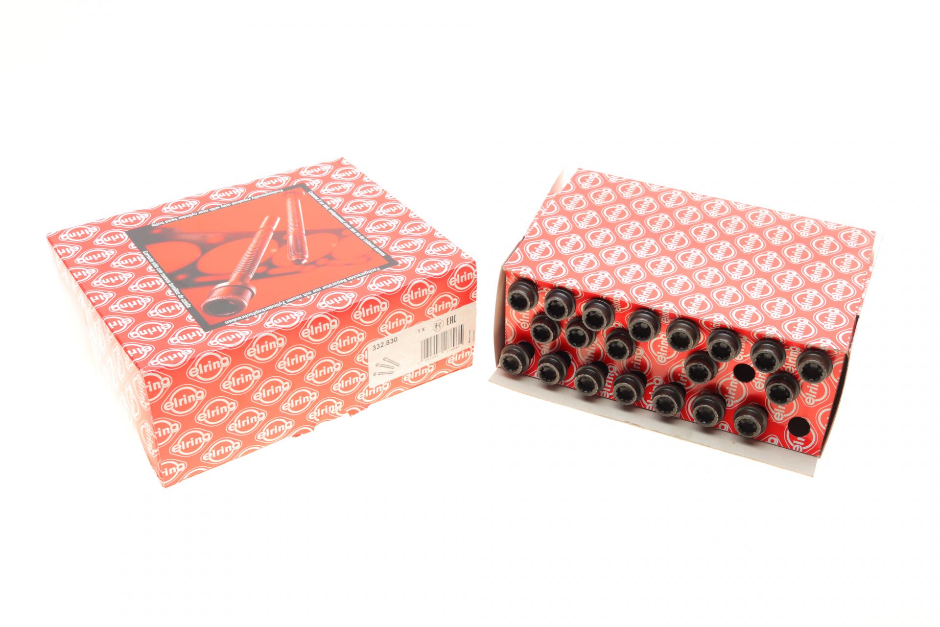 Болты головки ELRING Audi A3/TT/VW Golf V/Touareg/T5/Porsche Cayenne 3,2 V6 02- 20 шт. (332,830)