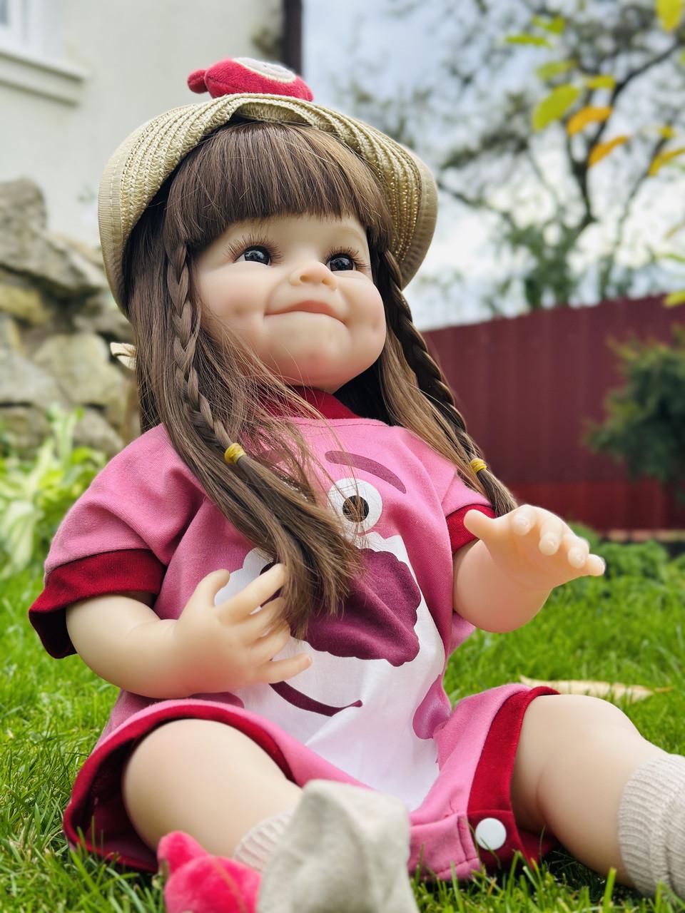 Кукла Реборн Жасмин с аксессуарами и одеждой в подарочной коробке 55 см (2400113668) - фото 4 Кукла Реборн Жасмин с аксессуарами и одеждой в подарочной коробке 55 см (2400113668) - фото 4