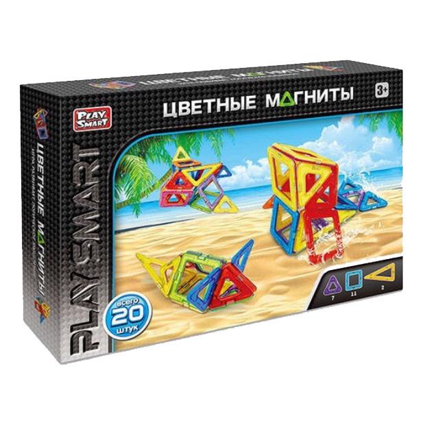 Конструктор магнітний Play Smart 2467 20 шт. (017288) - фото 4