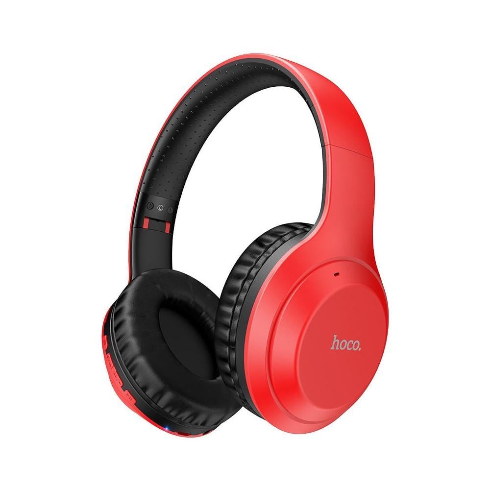 Навушники накладні Hoco w30 Bluetooth бездротові Червоний (1487748372)