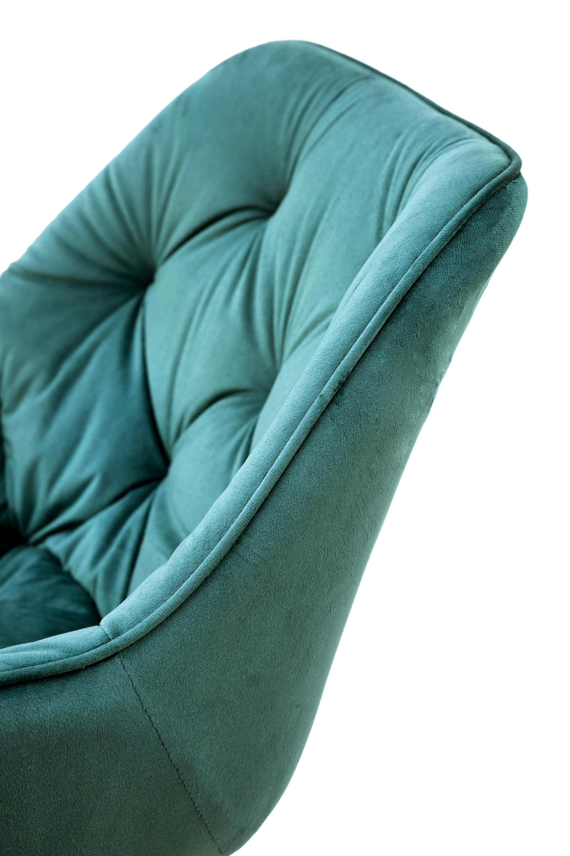 Стілець для кухні та вітальні ГРЕЙС Парадіз 580х870х570 мм Чорний/Аквамарин (GAА0050663) - фото 6 Стілець для кухні та вітальні ГРЕЙС Парадіз 580х870х570 мм Чорний/Аквамарин (GAА0050663) - фото 6