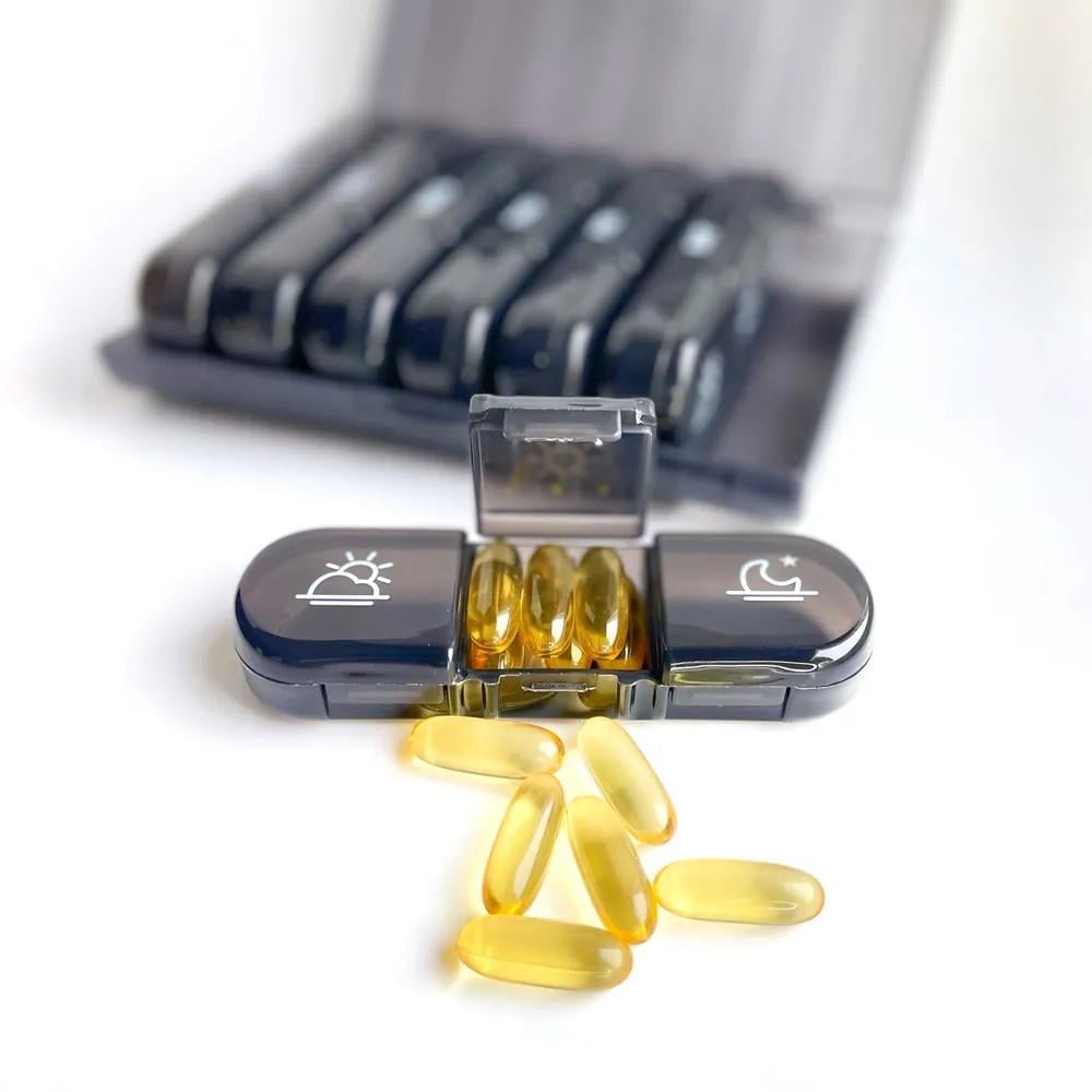 Таблетница на 7 дней утро-день-вечер (2425722651) - фото 6 Таблетница на 7 дней утро-день-вечер (2425722651) - фото 6