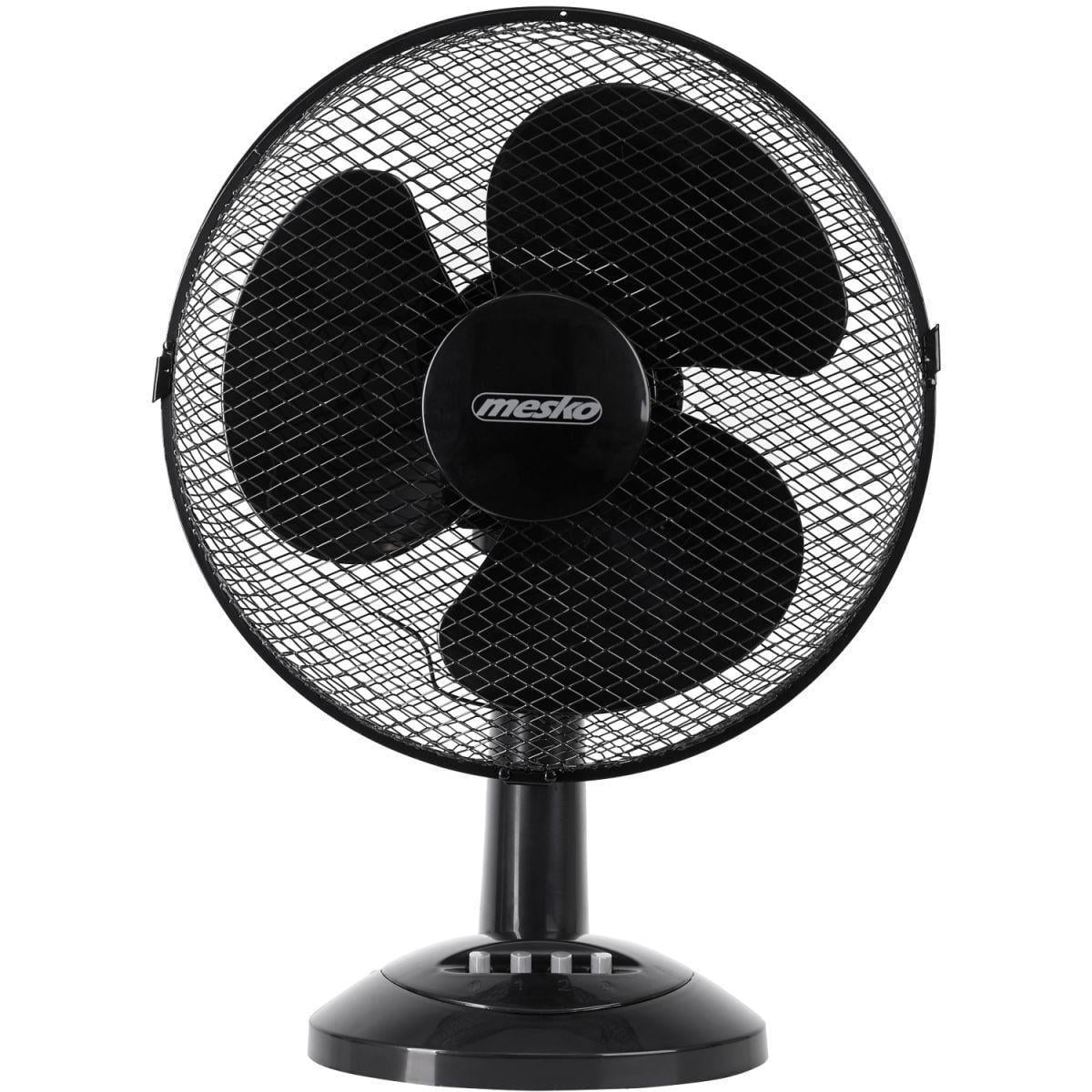 Вентилятор Mesko MS 7309 настільний 70 Вт D 30 см Чорний (MS7309)