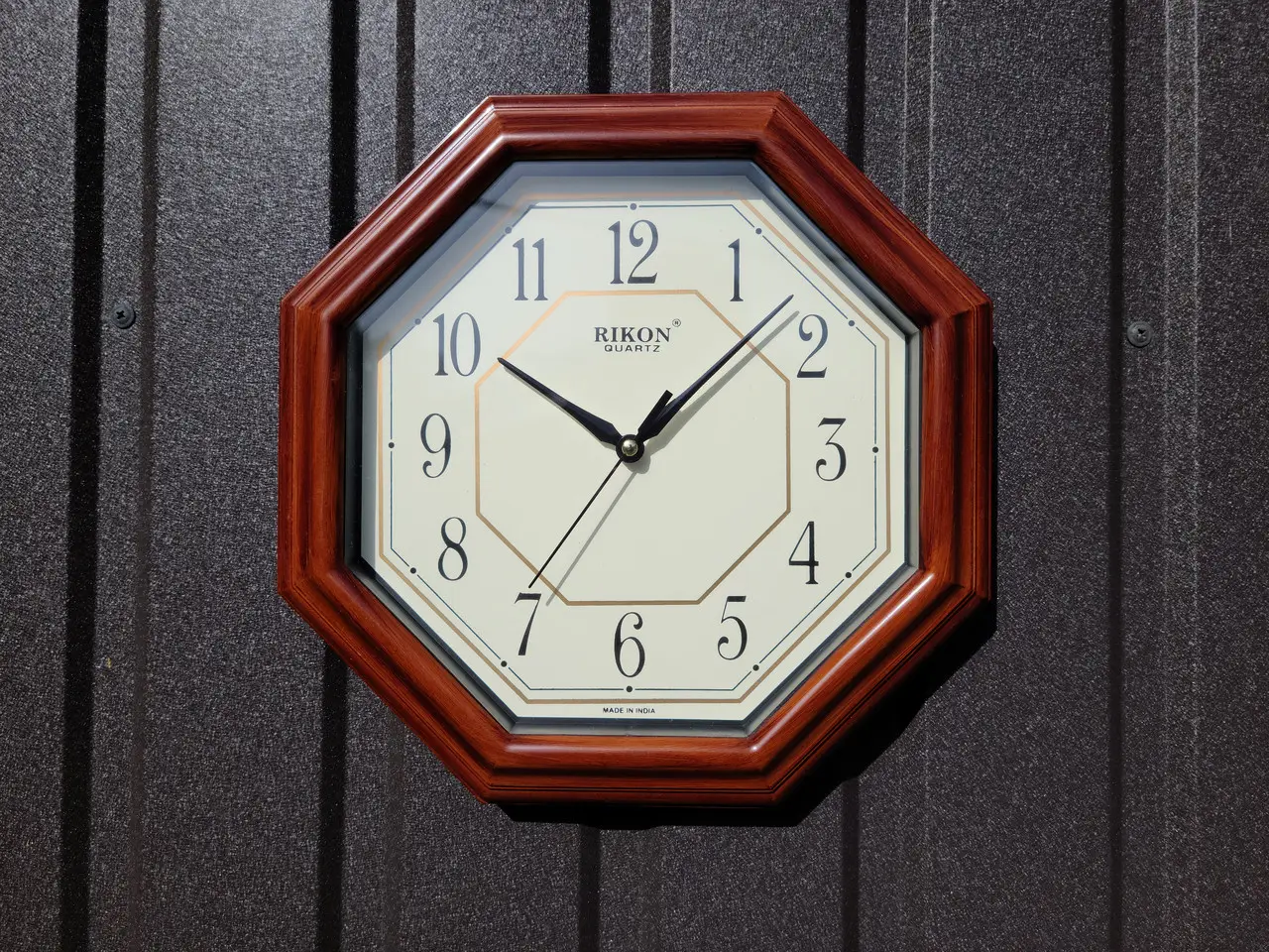 Годинник настінний Rikon 4851 Wood/Ivory (35343634)